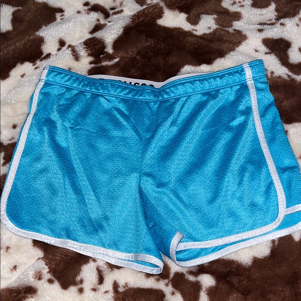 Justice Turquoise Athletic Shorts